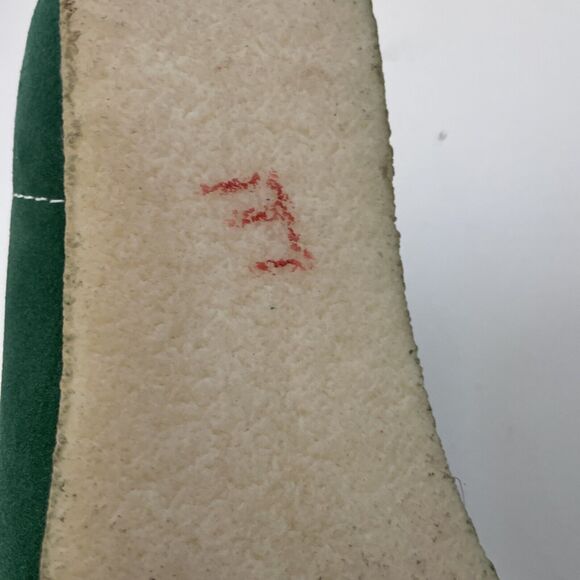 Sycamore Style by F. Santos MONSTER GREEN Apollo Moccasins Mid Shoe RETRO‎ 8.5 - Picture 9 of 11